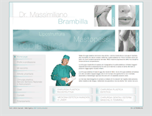 Tablet Screenshot of massimilianobrambilla.it